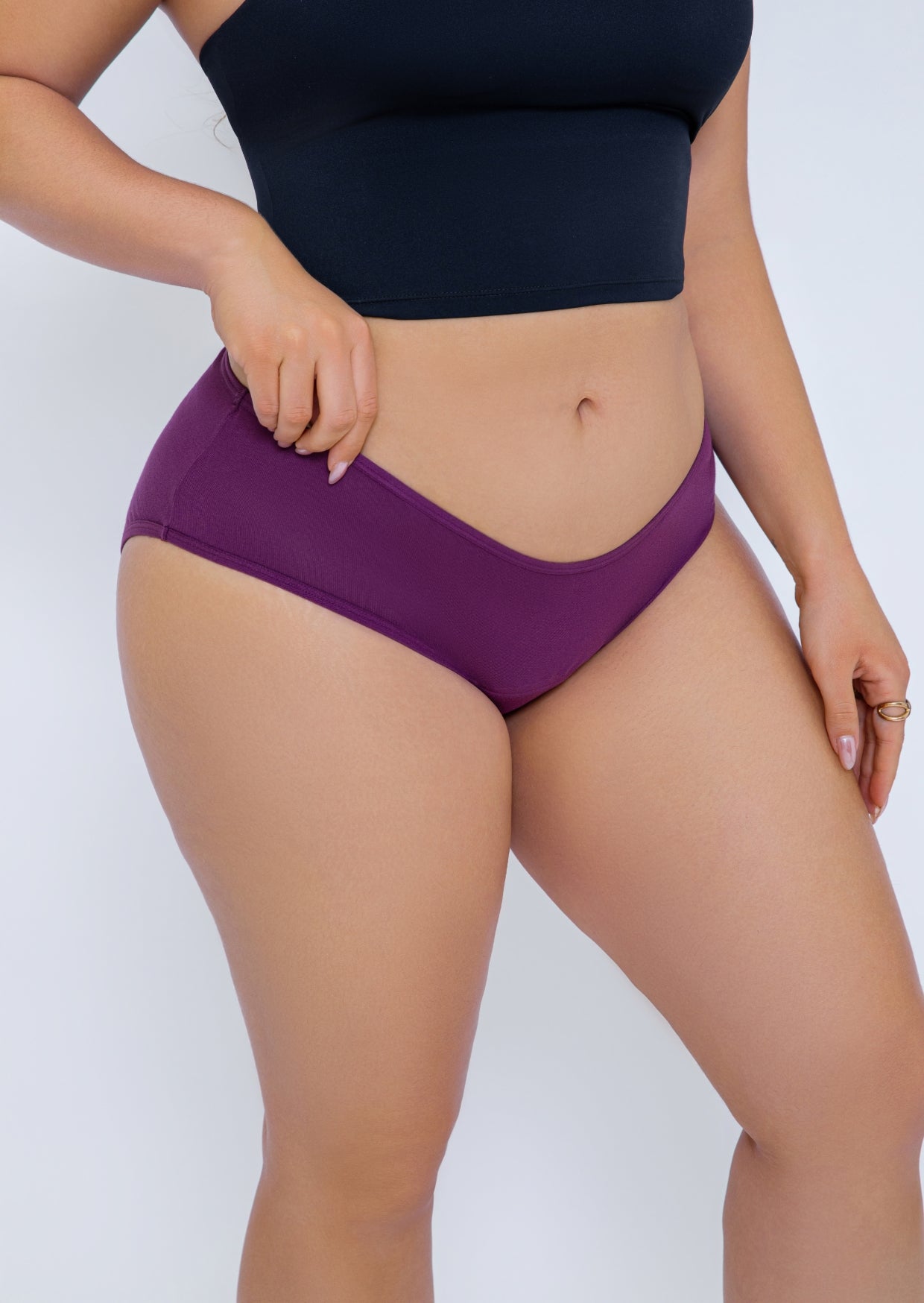 Mid-Rise Cotton Briefs