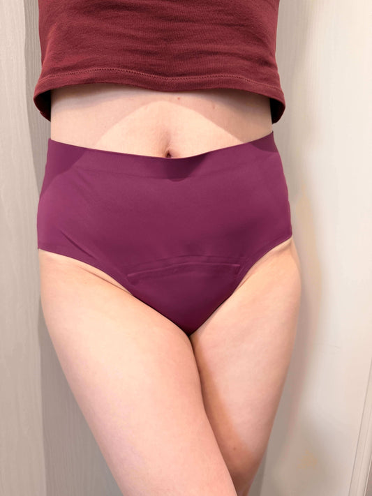 Women High Waist Seamless Leakproof Brief 3-Pack